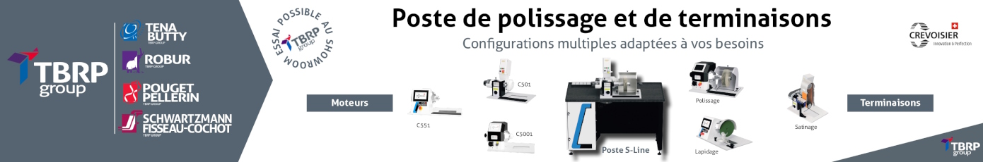 Appareils de polissage CREVOISIER